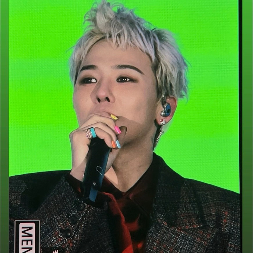 Behind-the-scenes cut of G-DRAGON (BIGBANG)