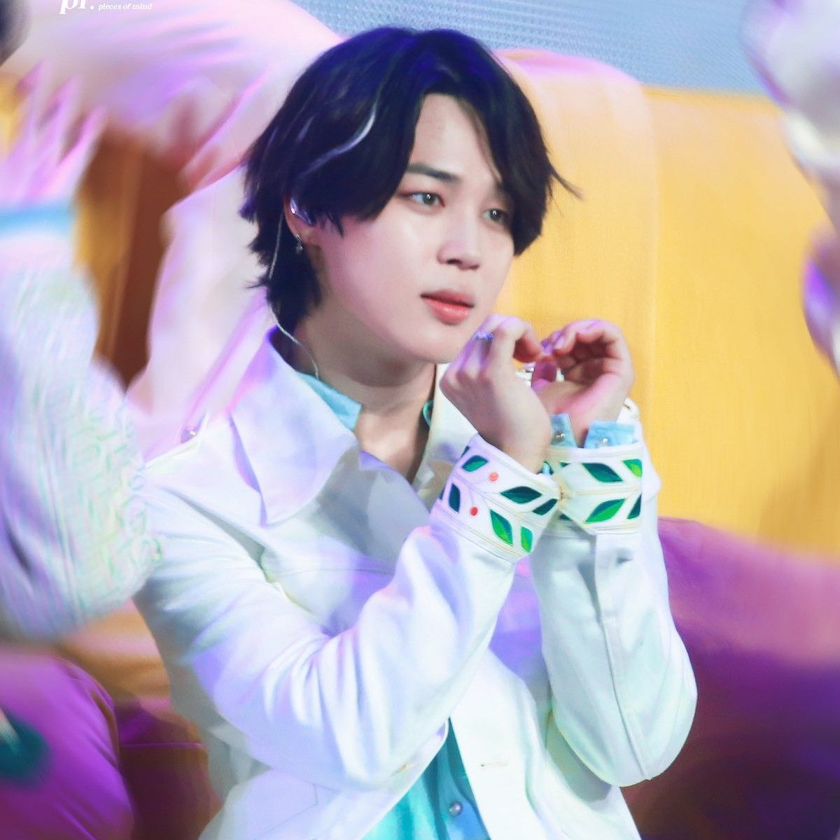 A moment captured by Jimin (BTS)'s fan