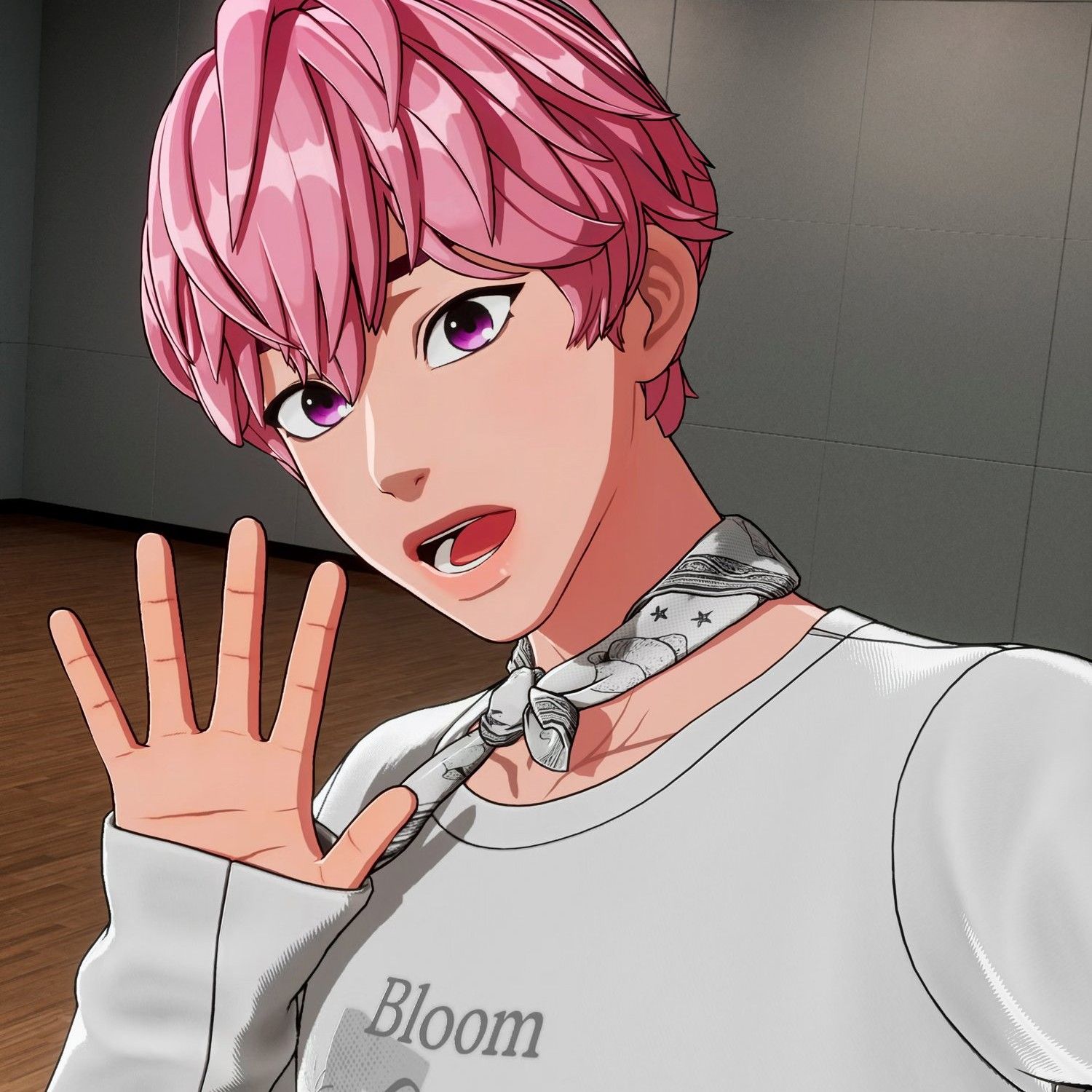 A moment captured by Bamby (PLAVE)'s fan