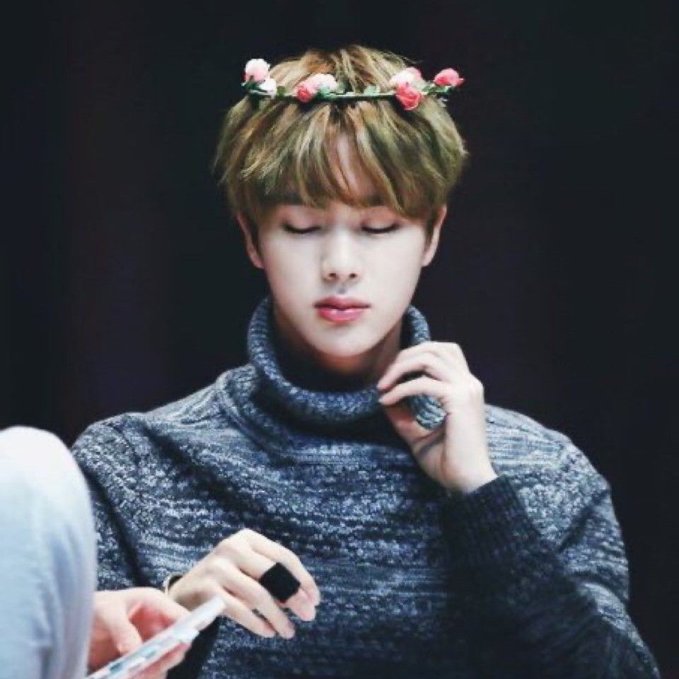 Recent activity shot of Jin (BTS)