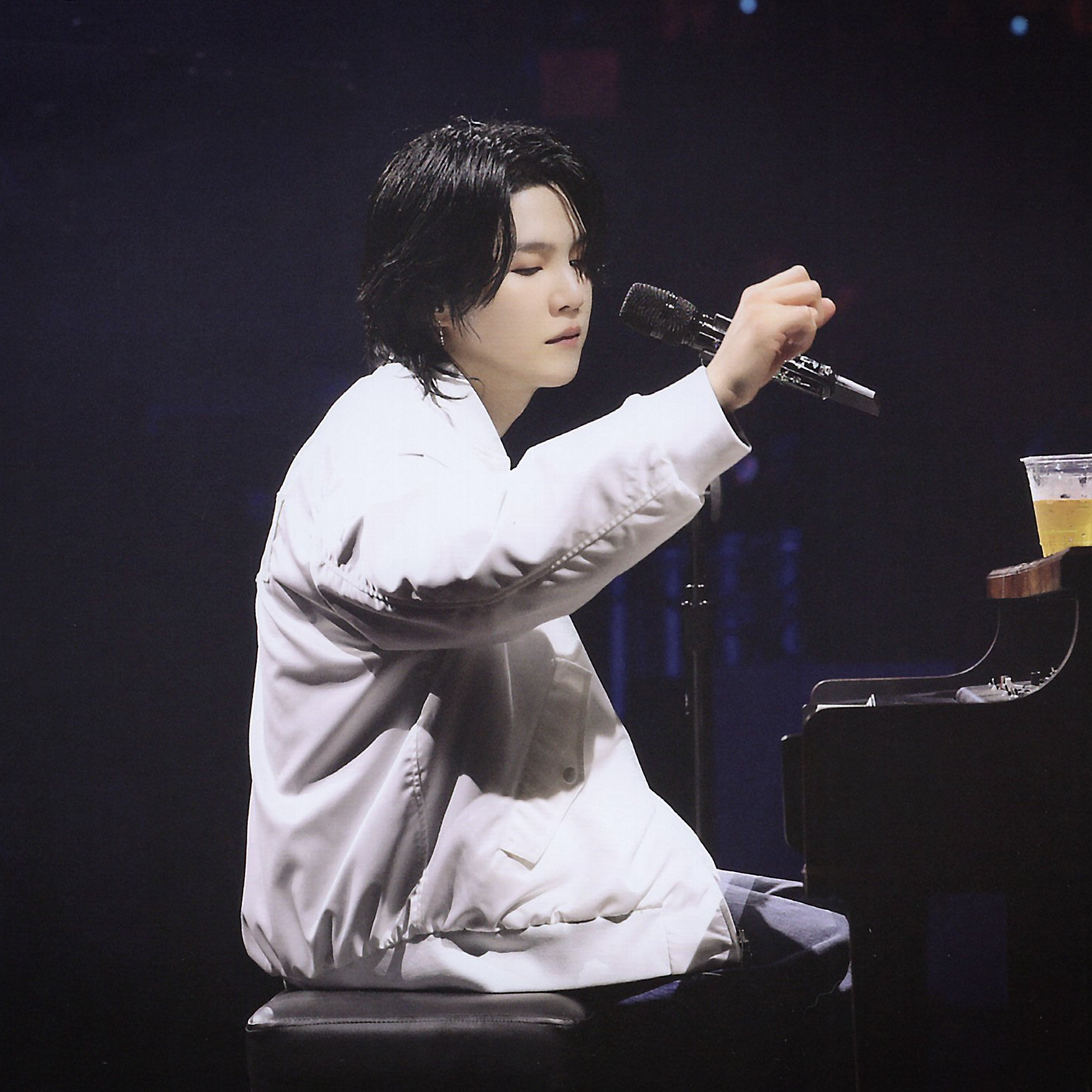 A moment captured by SUGA (BTS)'s fan