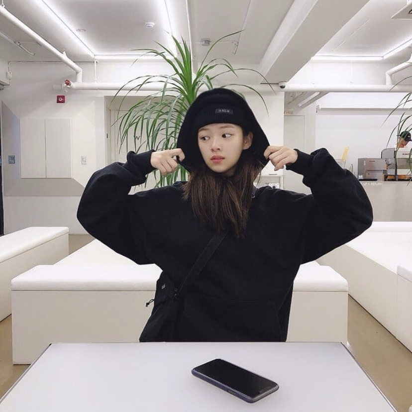 Recent activity shot of Jeongyeon (TWICE)