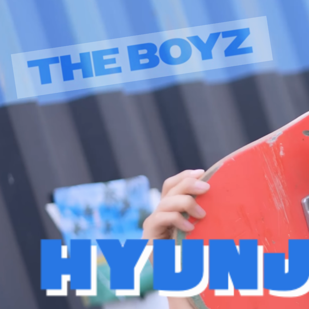 Behind-the-scenes cut of Hyunjae (THE BOYZ)