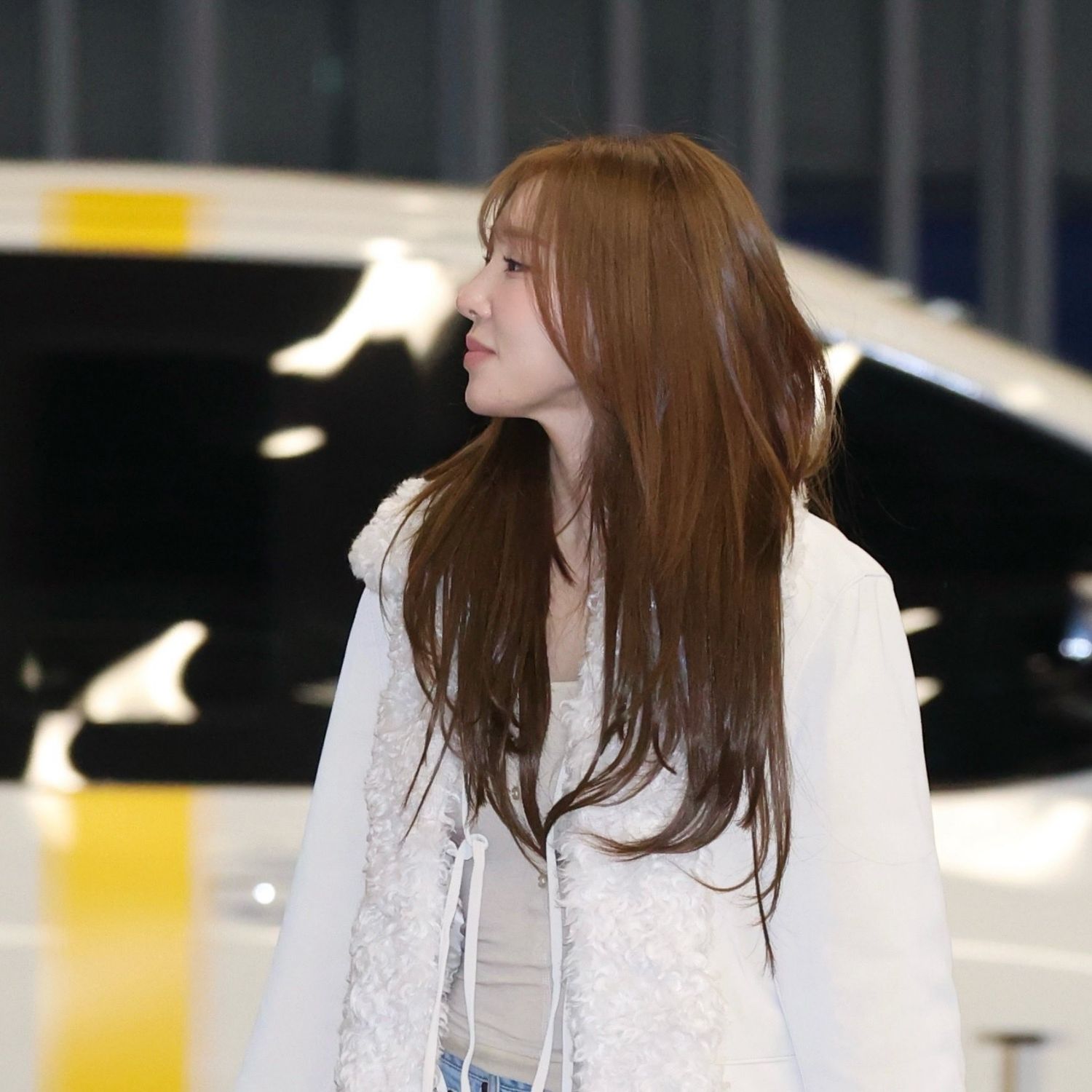 A moment captured by Tiffany Young (Girls' Generation)'s fan