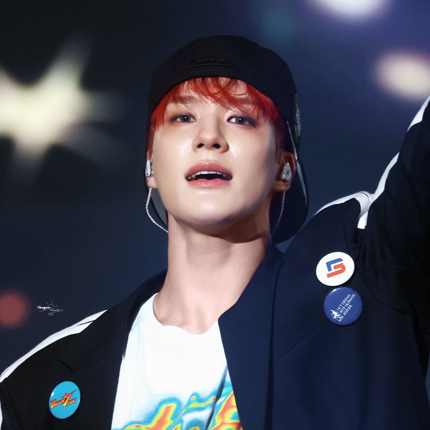 A moment captured by Jeno (NCT DREAM)'s fan