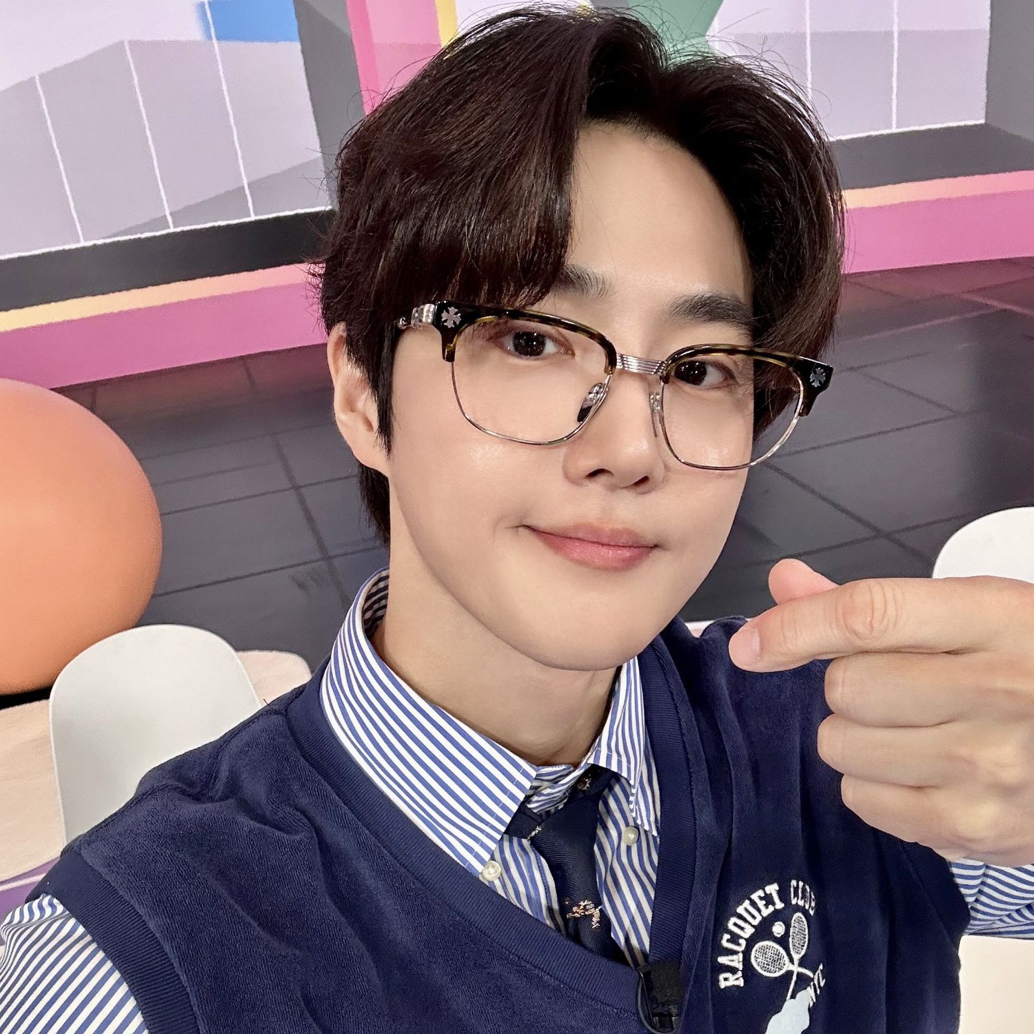 A moment captured by Suho (EXO)'s fan