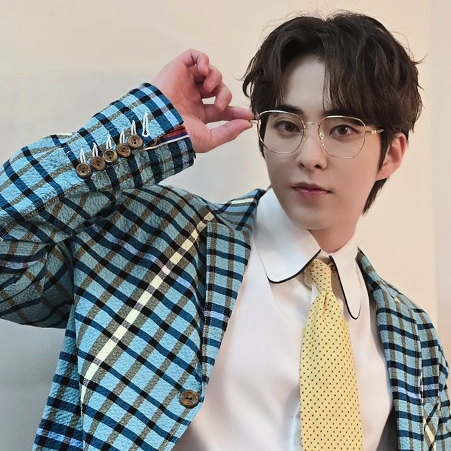 Recent activity shot of Xiumin (EXO)