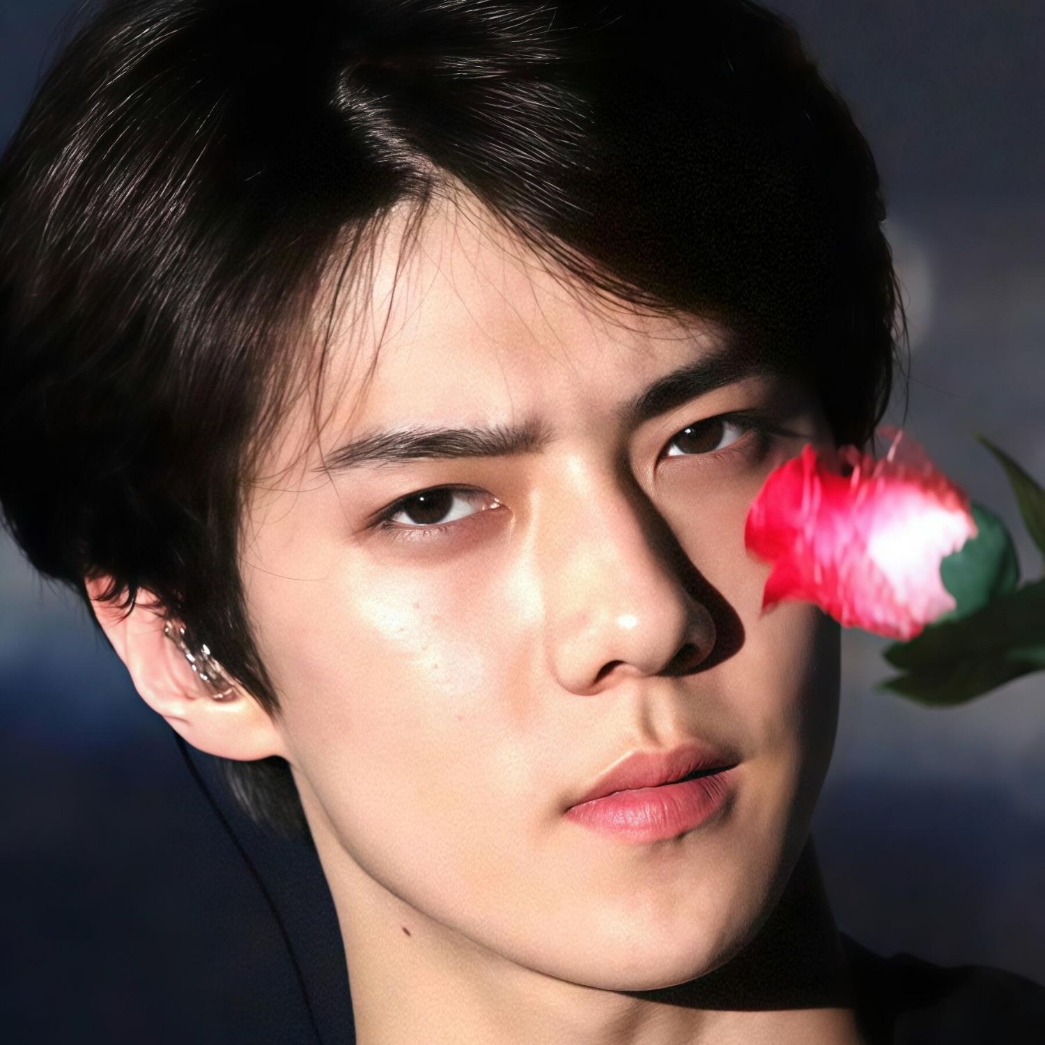 Recent activity shot of Sehun (EXO)