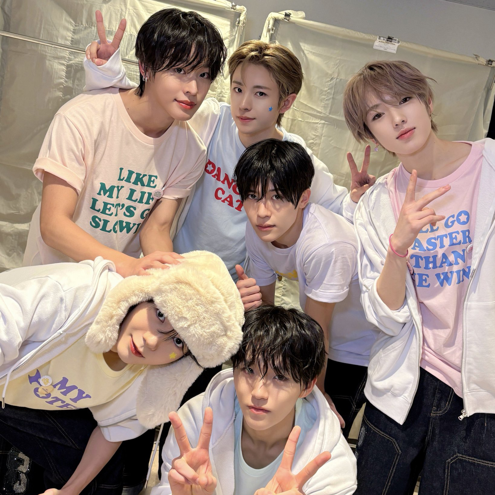 A moment captured by NCT WISH's fan