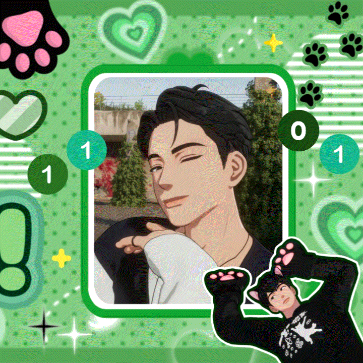 Recent activity shot of Eunho (PLAVE)