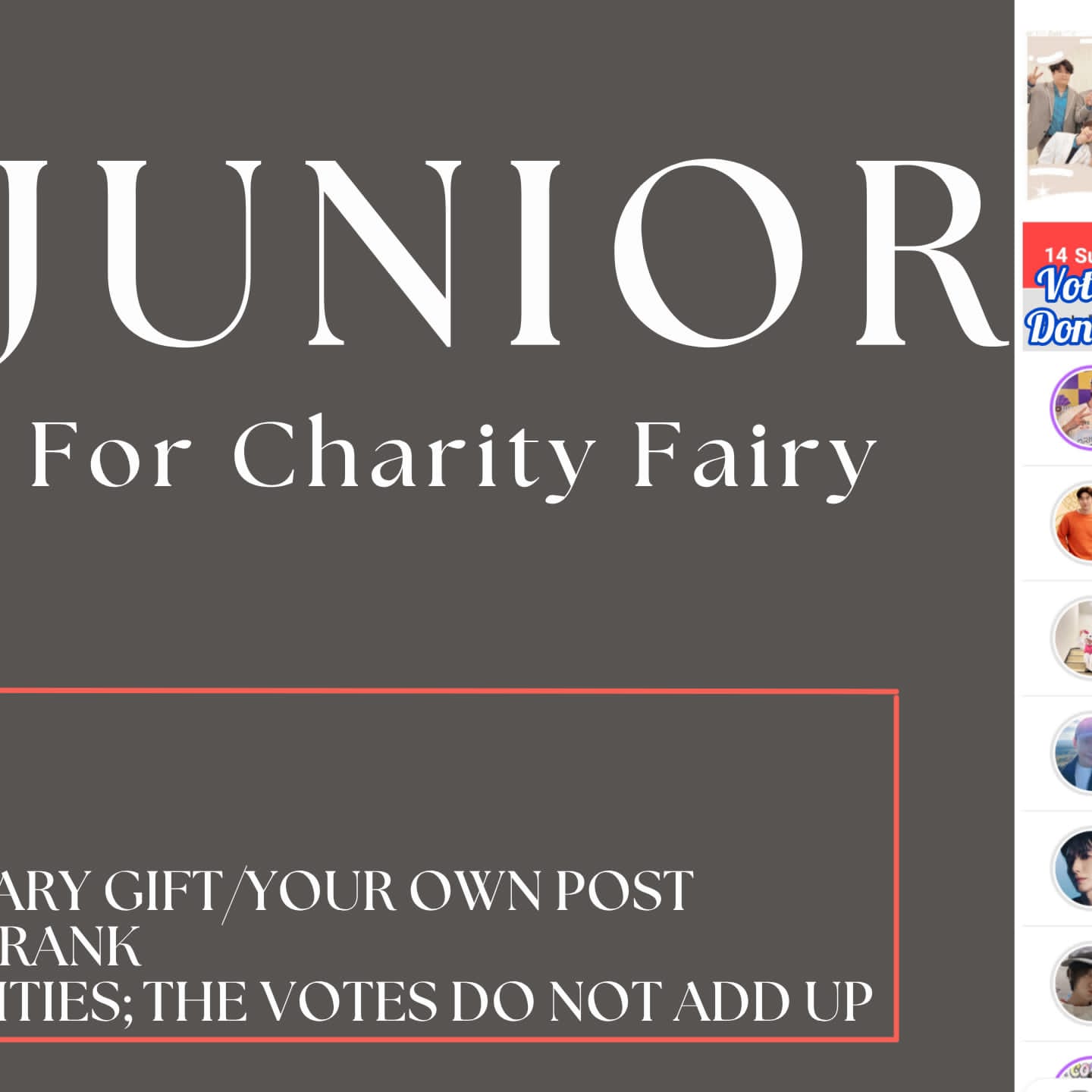 Recent activity shot of Super Junior