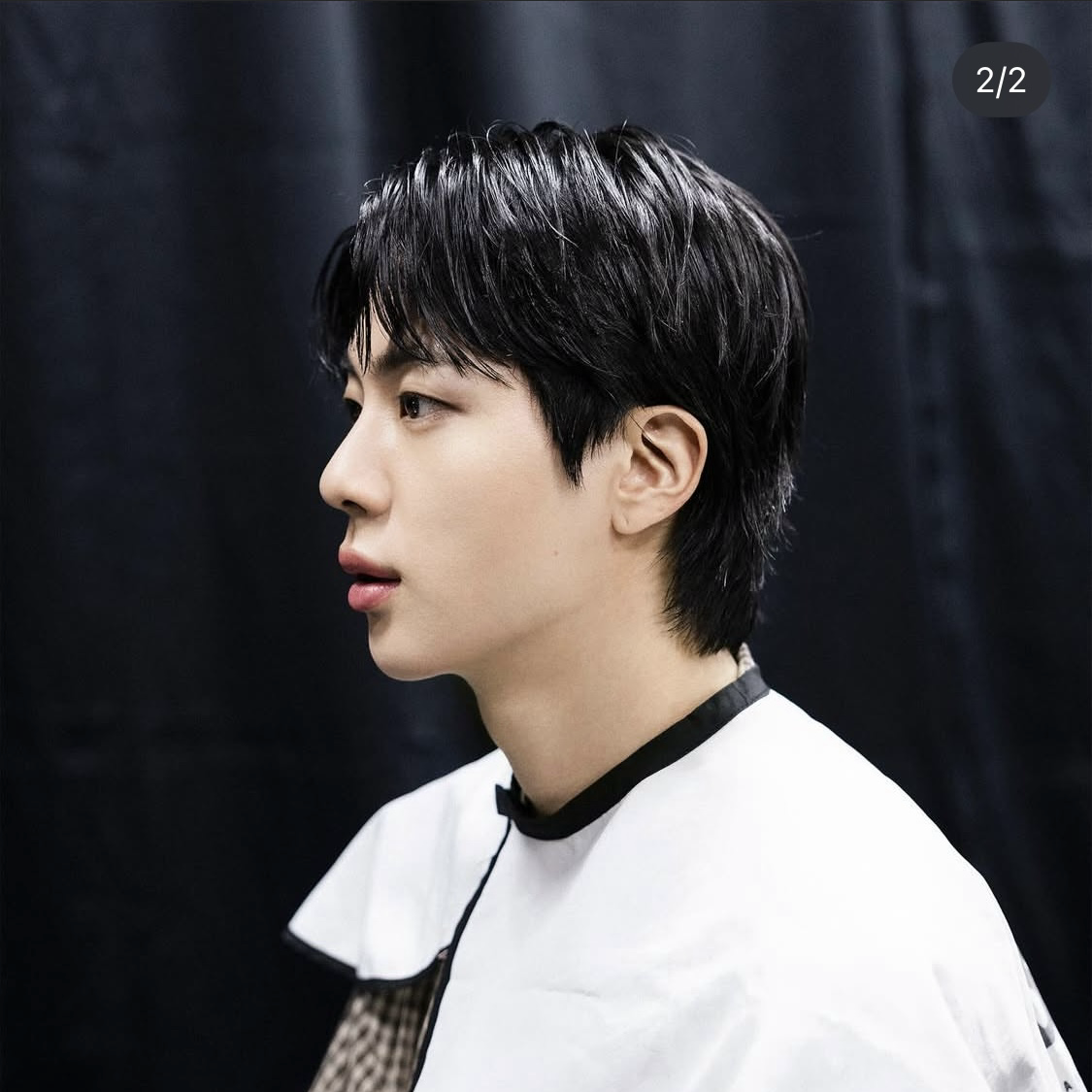 A moment captured by Jin (BTS)'s fan