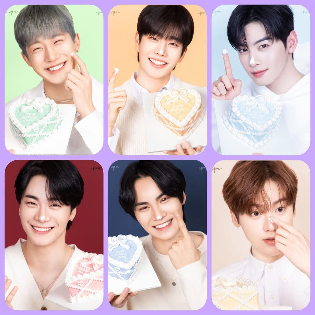 A moment captured by MJ (ASTRO)'s fan