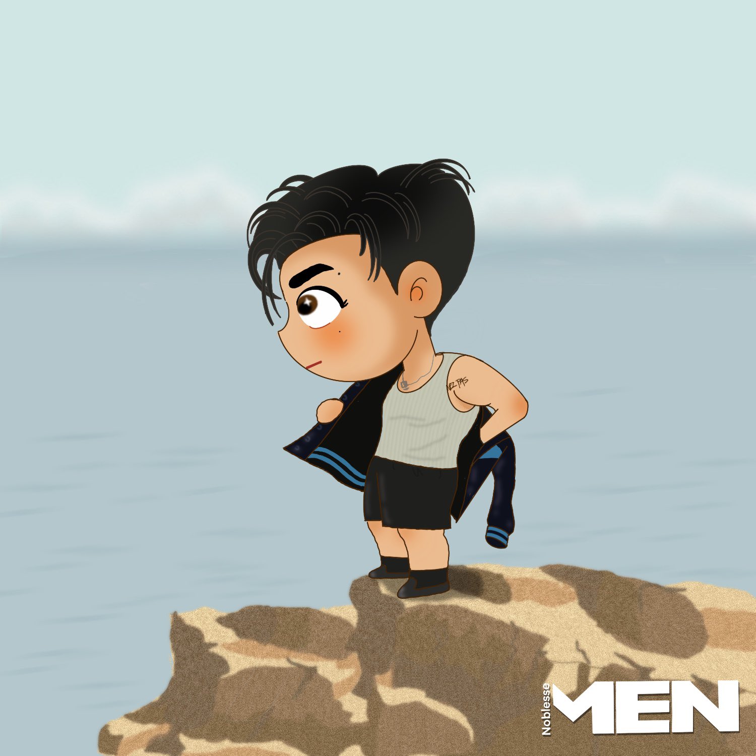 Behind-the-scenes cut of Baekho