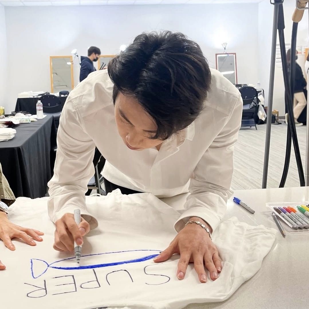 Latest photo of Jin (BTS)