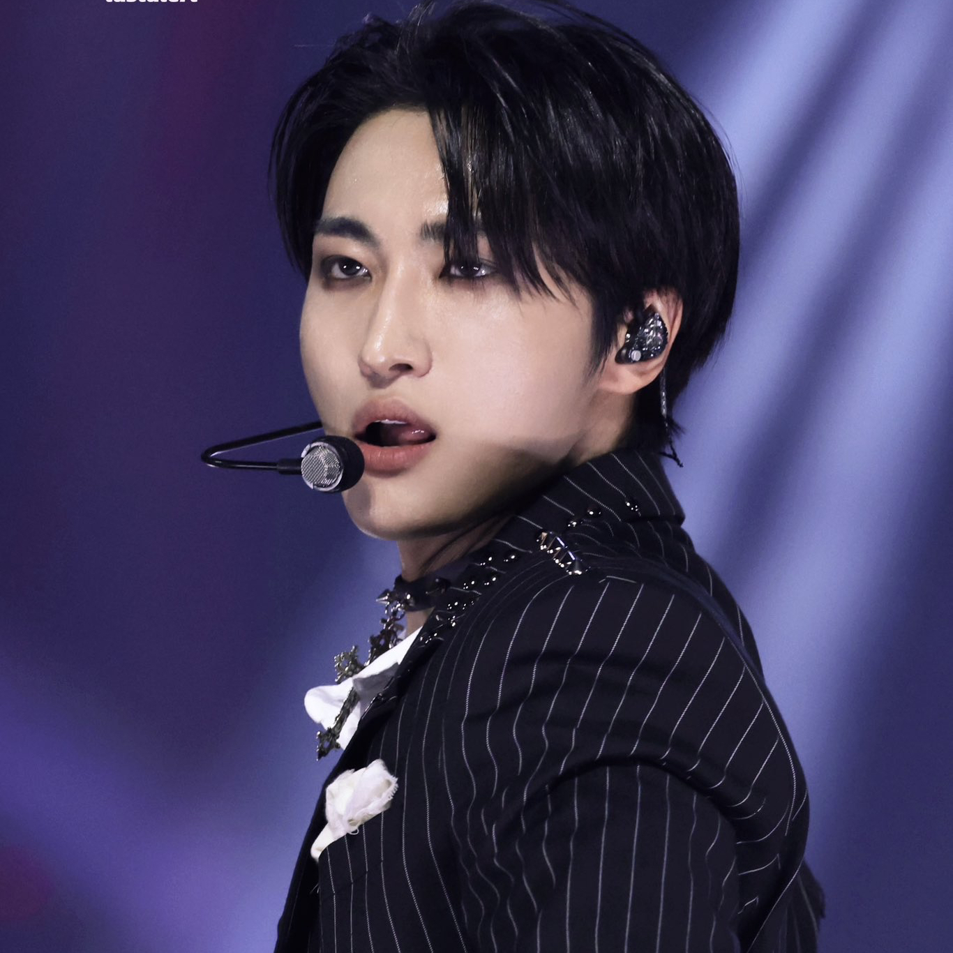 A moment captured by Seonghwa (ATEEZ)'s fan