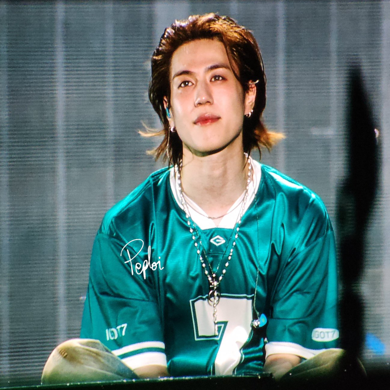 Recent activity shot of Yugyeom (GOT7)