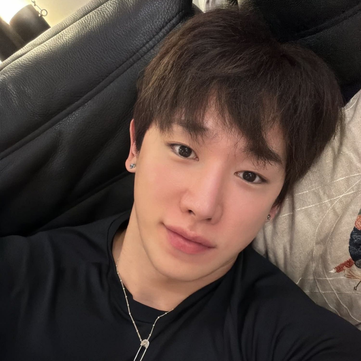 A moment captured by Wonho's fan