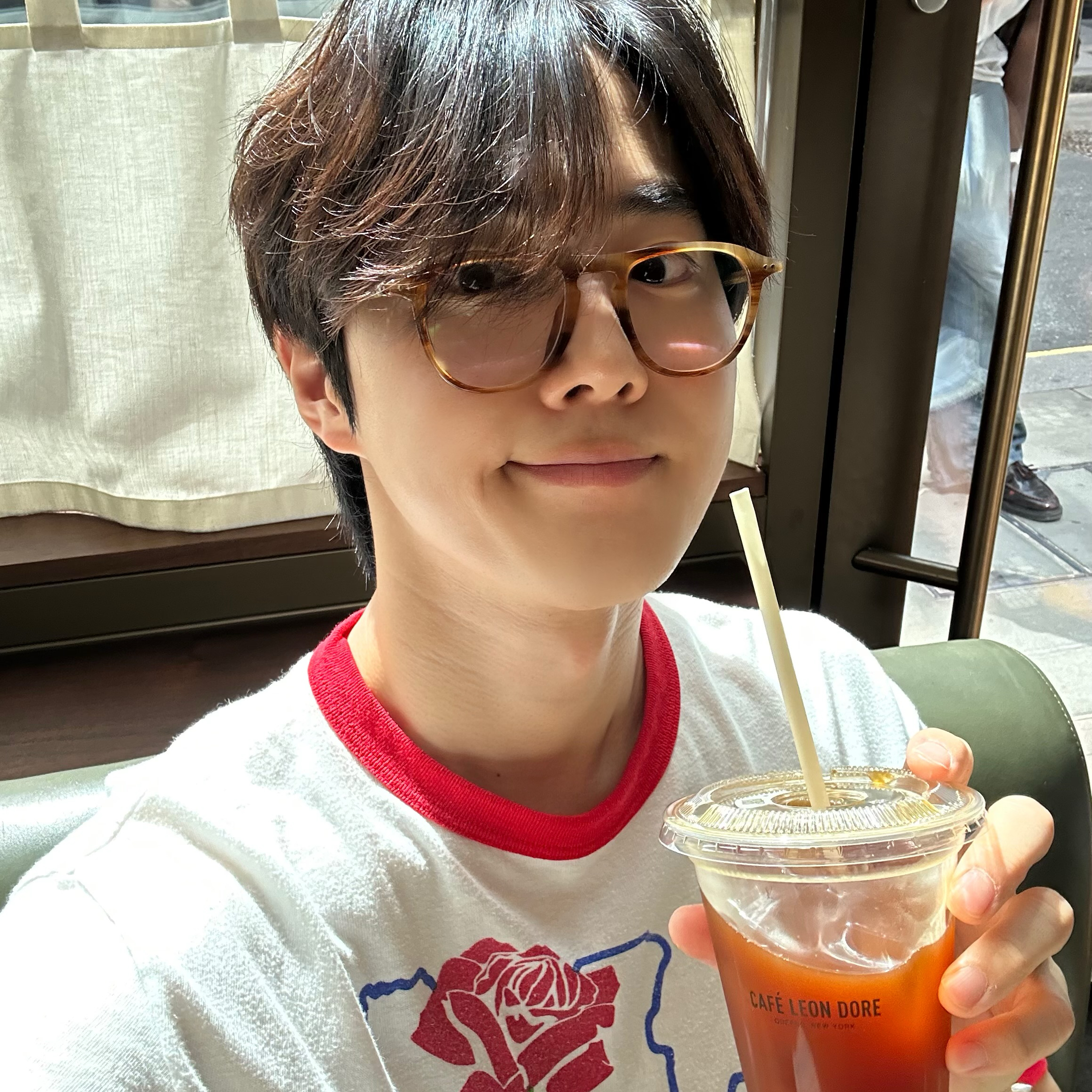 Recent activity shot of Suho (EXO)