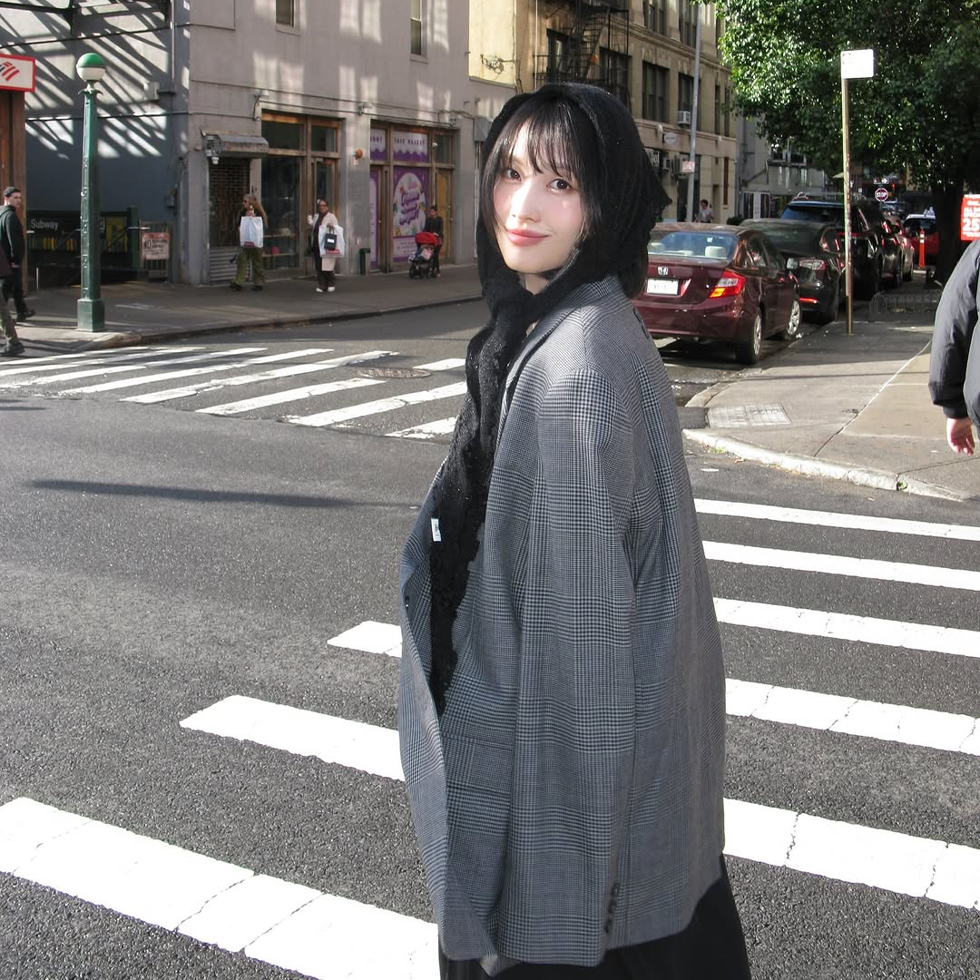 A moment captured by Momo (TWICE)'s fan