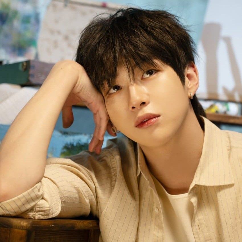 A moment captured by Kang Daniel's fan