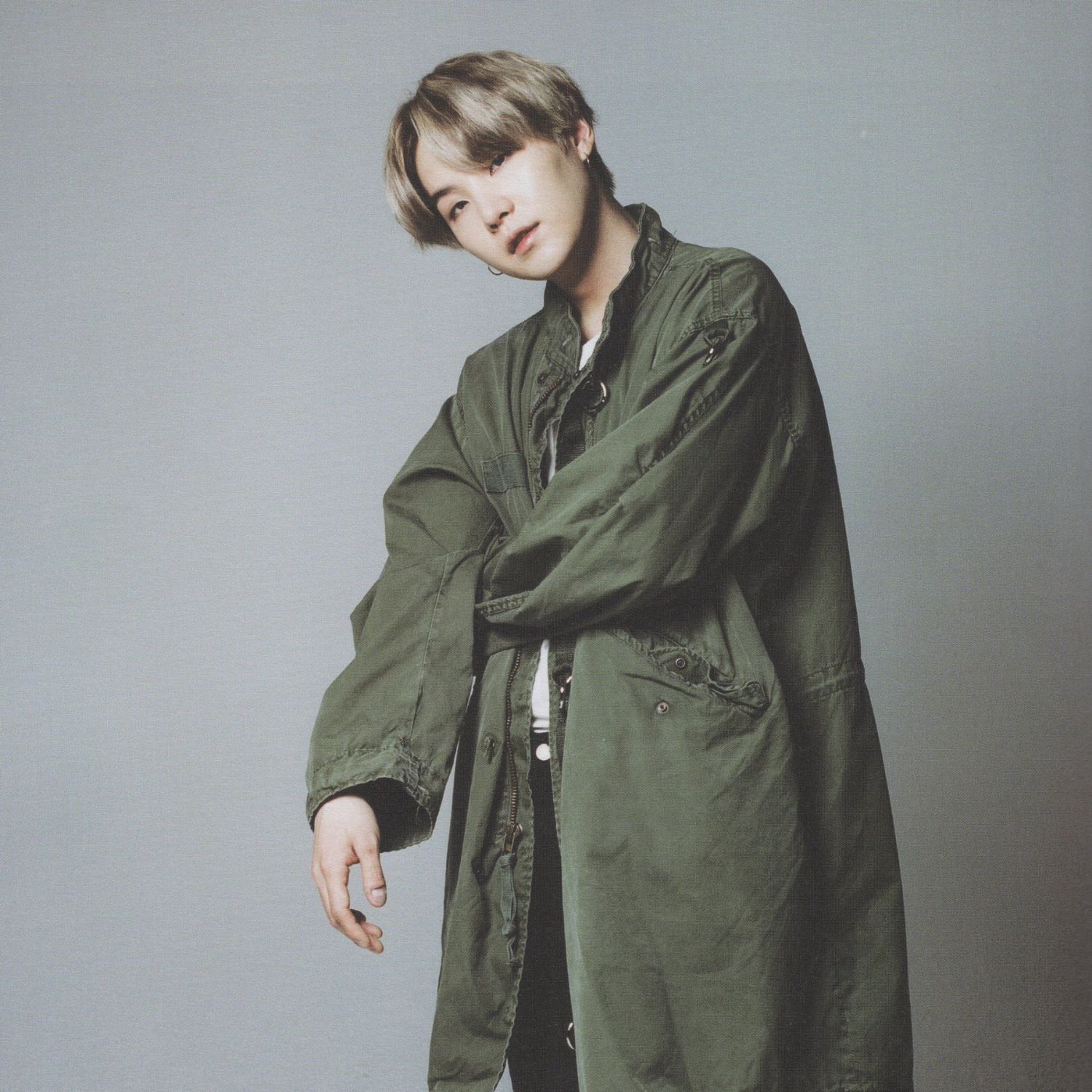 Recent activity shot of SUGA (BTS)