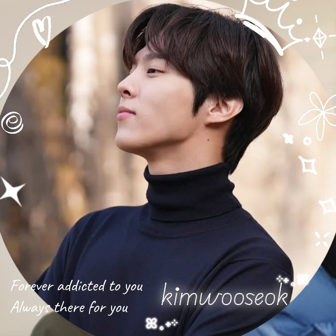 A moment captured by Kim Wooseok's fan