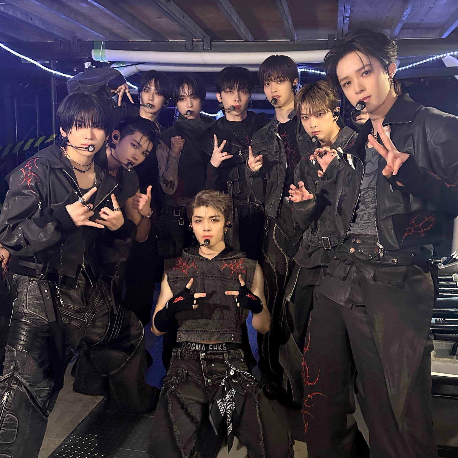 Recent activity shot of EJ (&TEAM)