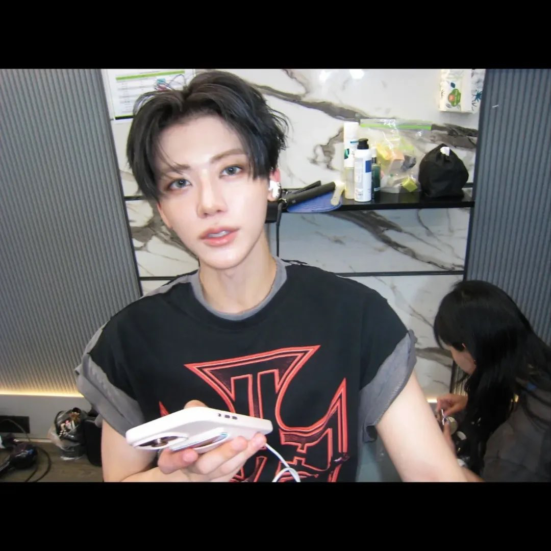 A moment captured by Jaemin (NCT DREAM)'s fan