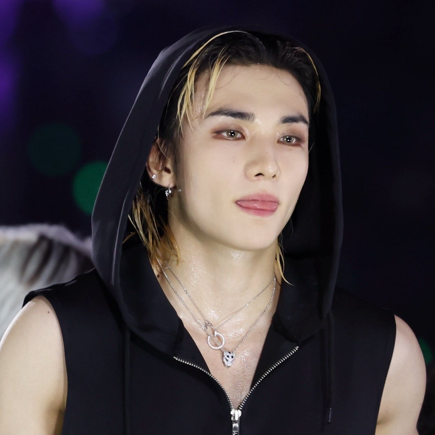 Behind-the-scenes cut of Hyunjin (Stray Kids)