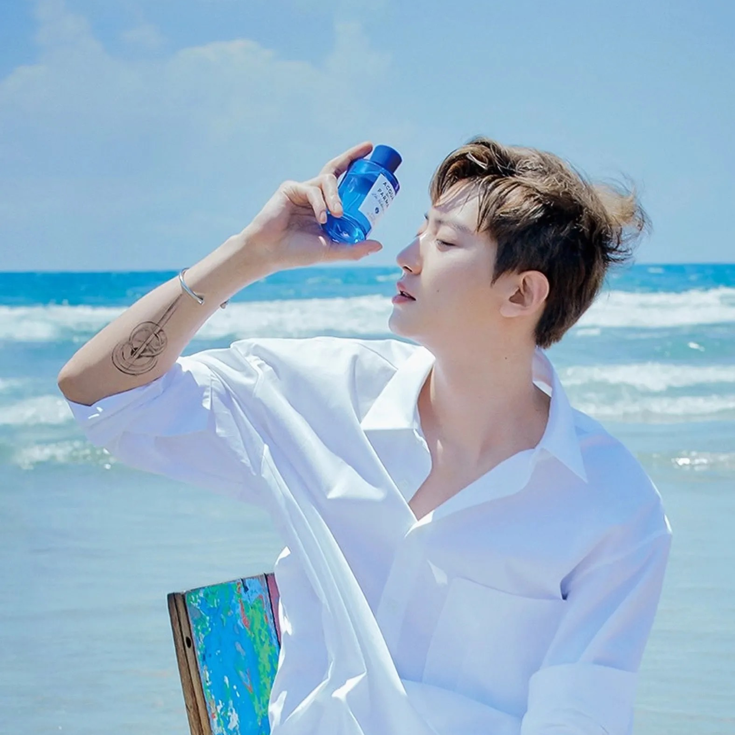Behind-the-scenes cut of Chanyeol (EXO)