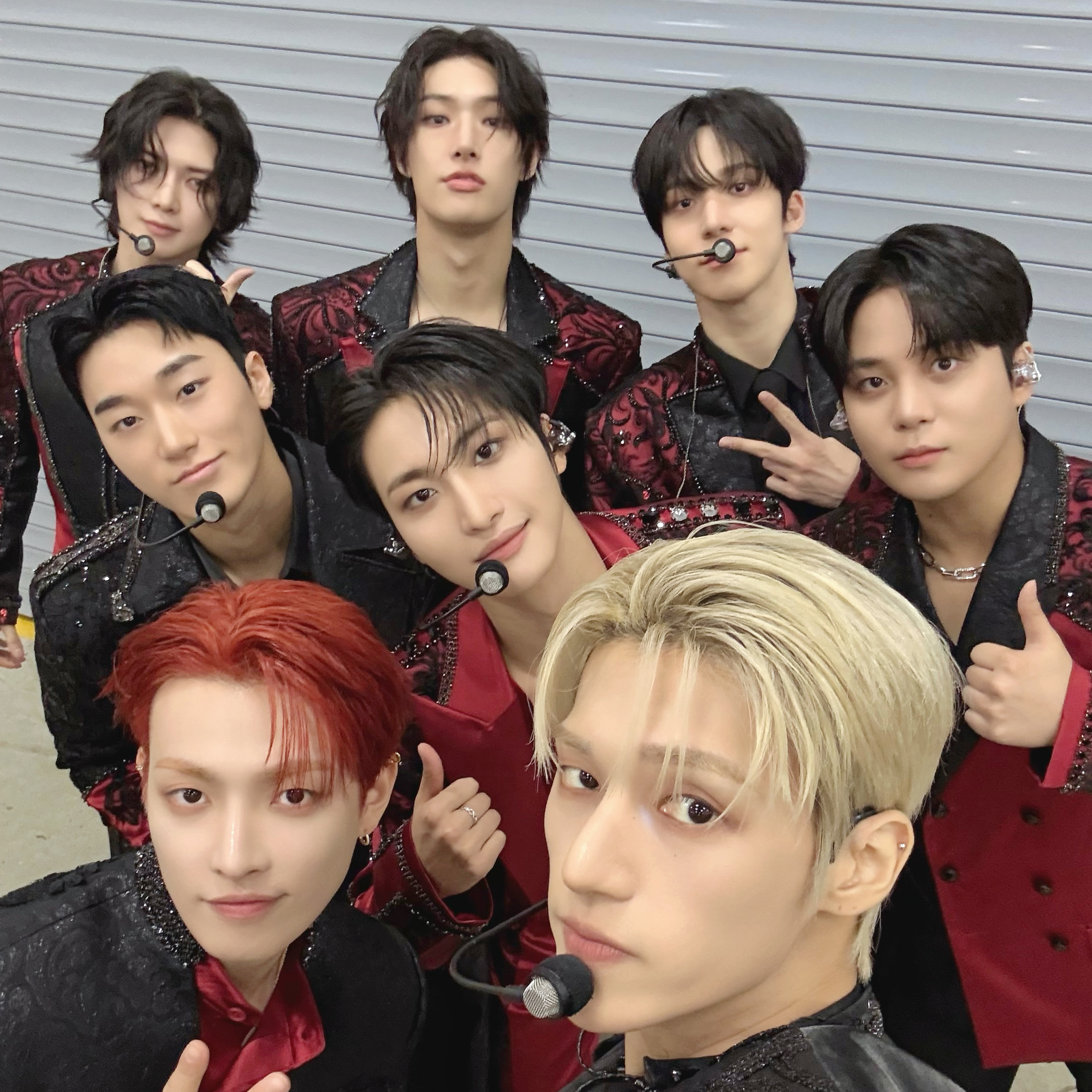 A moment captured by San (ATEEZ)'s fan