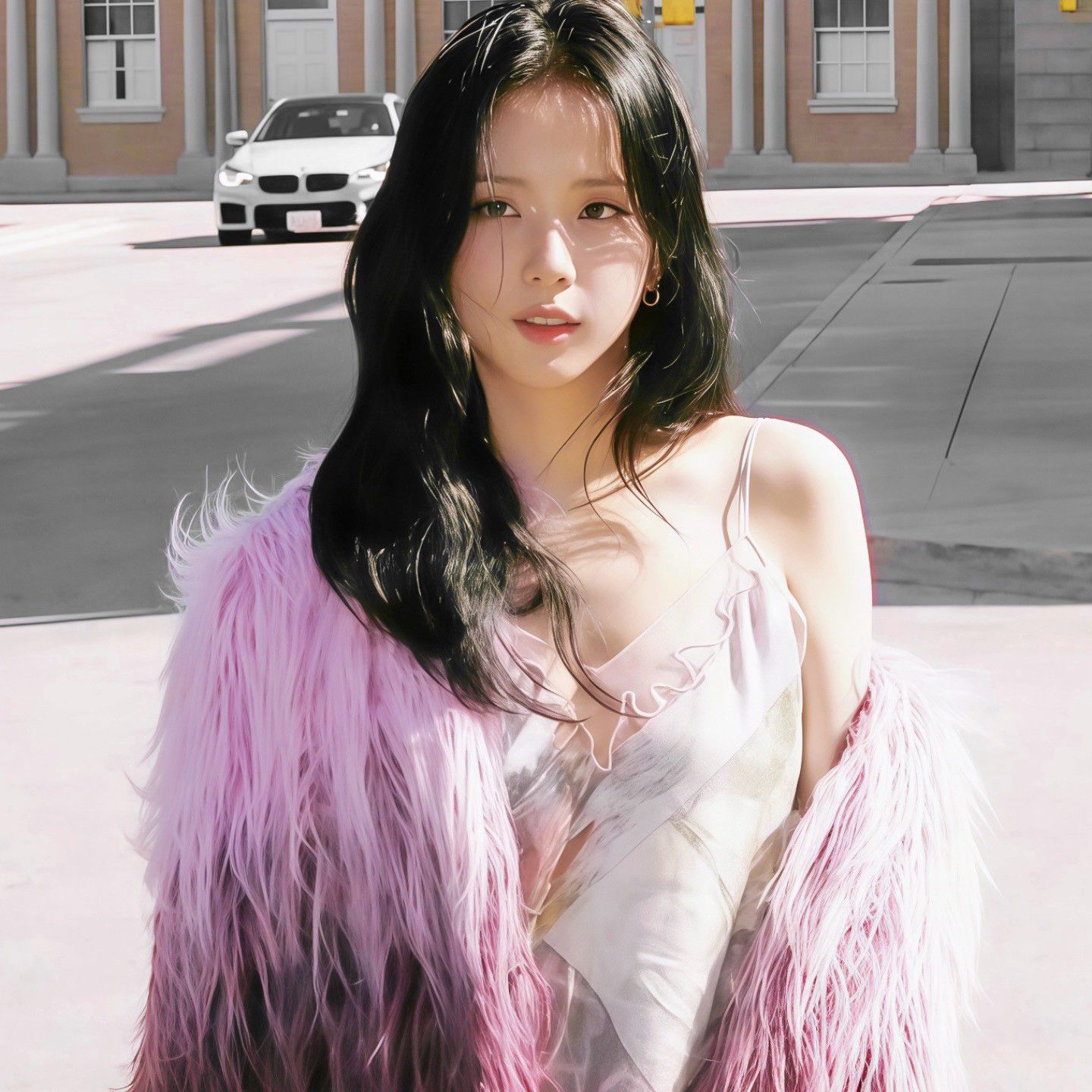 A moment captured by Jisoo (BLACKPINK)'s fan