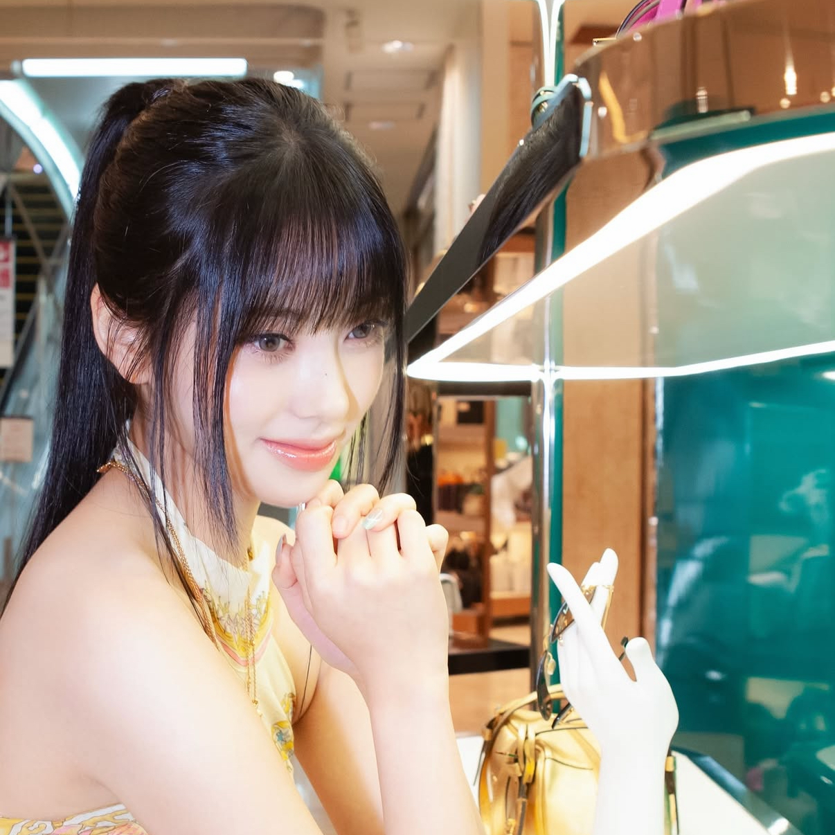 Momen yang diabadikan oleh penggemar Koko (izna)