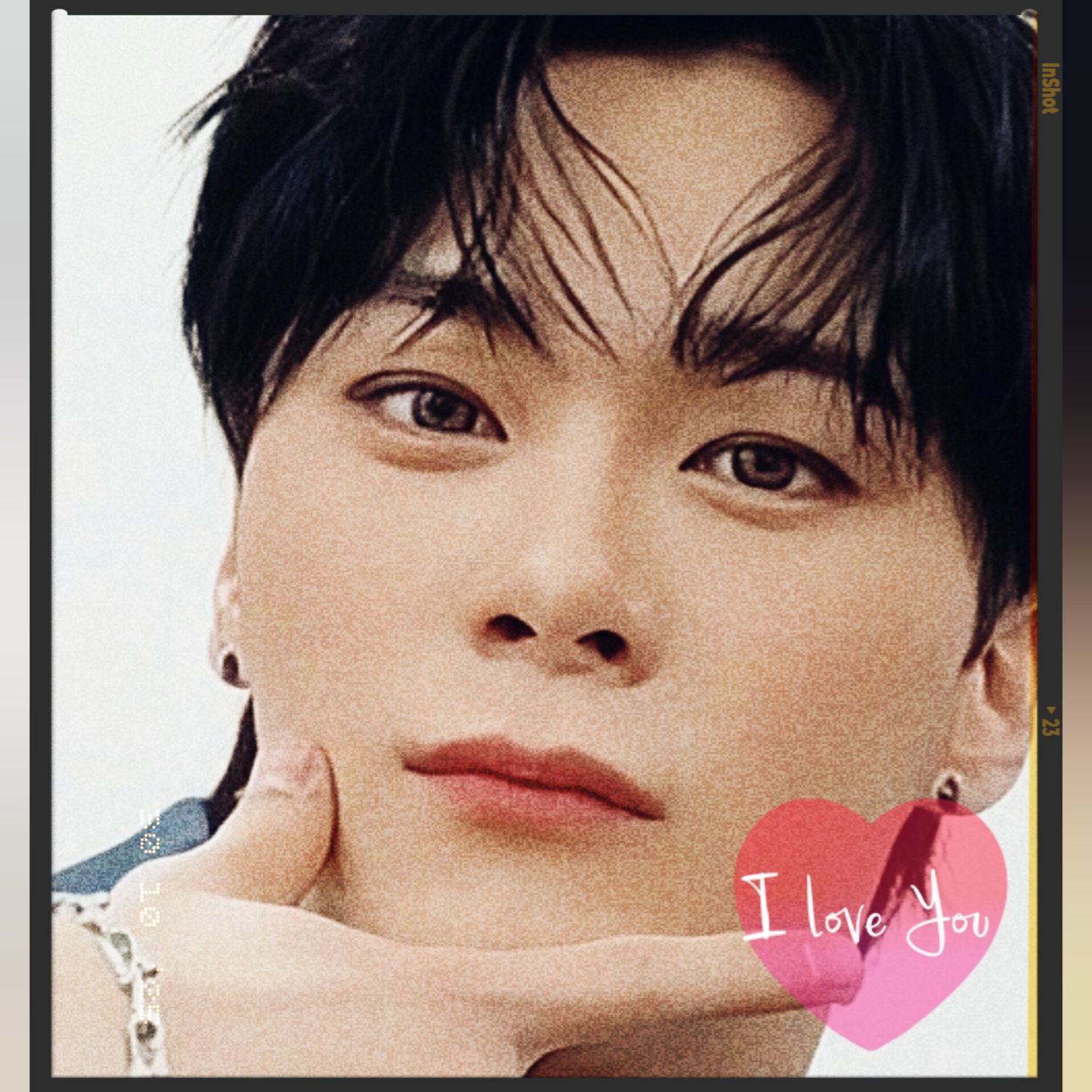 A moment captured by Moonbin (ASTRO)'s fan