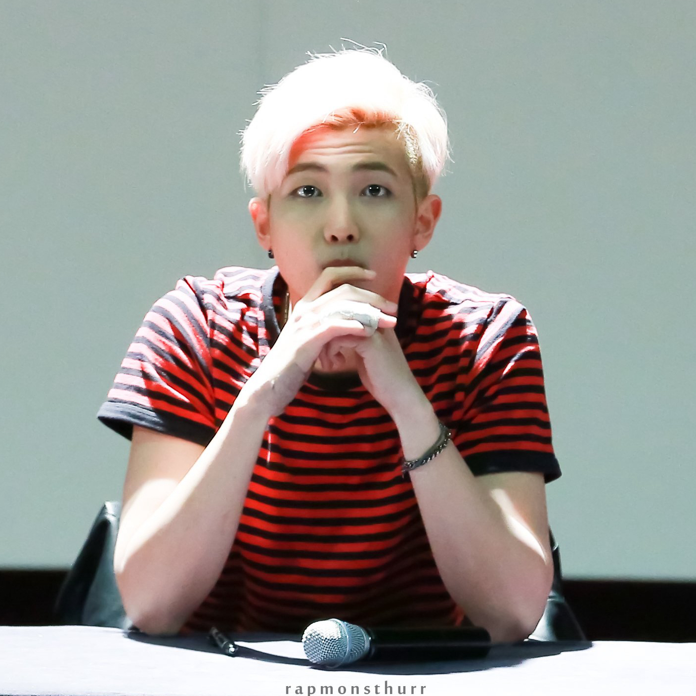 A moment captured by RM (BTS)'s fan