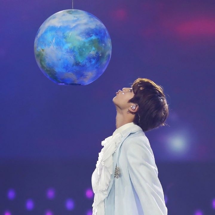 Recent activity shot of Jin (BTS)