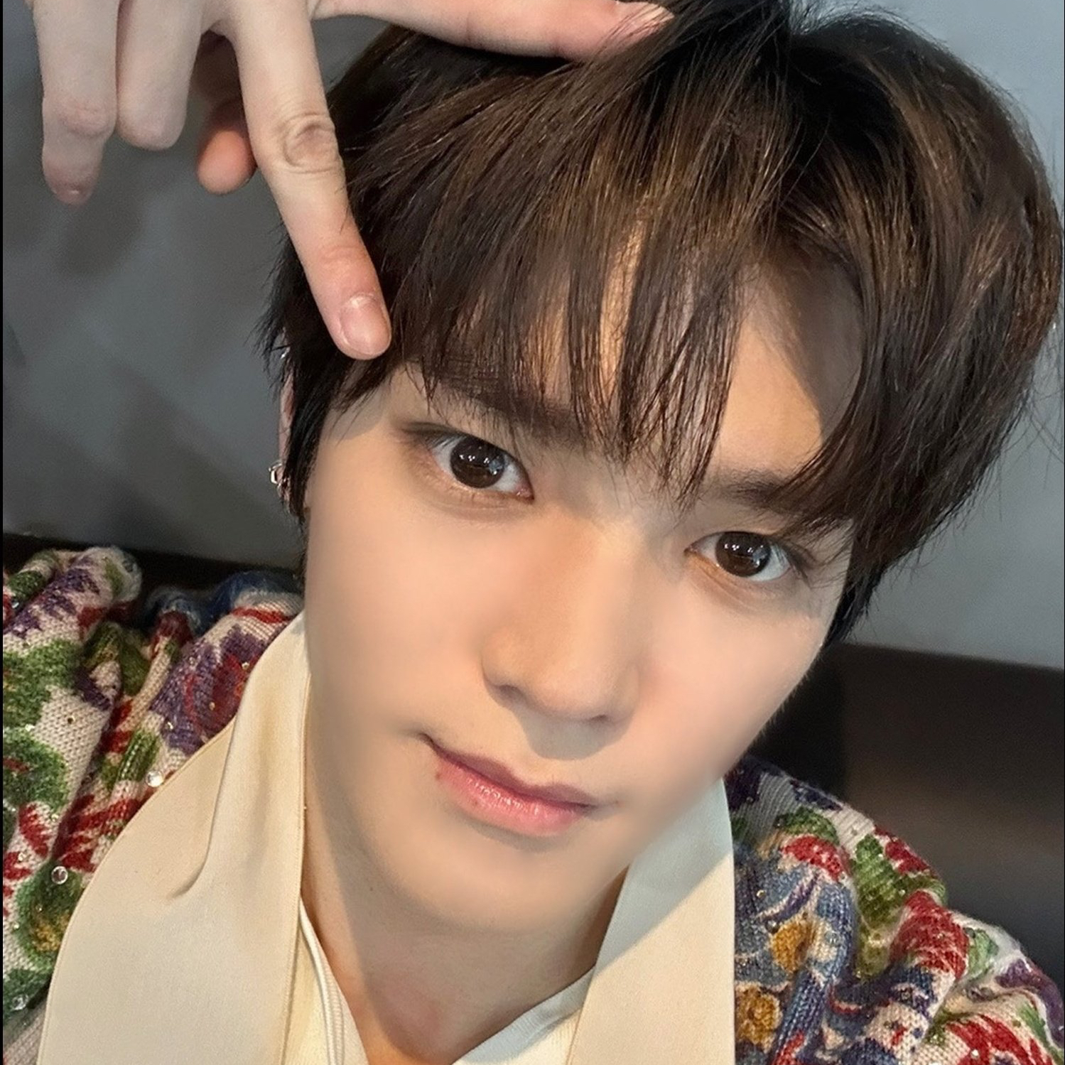 A moment captured by Taeyong (NCT 127)'s fan