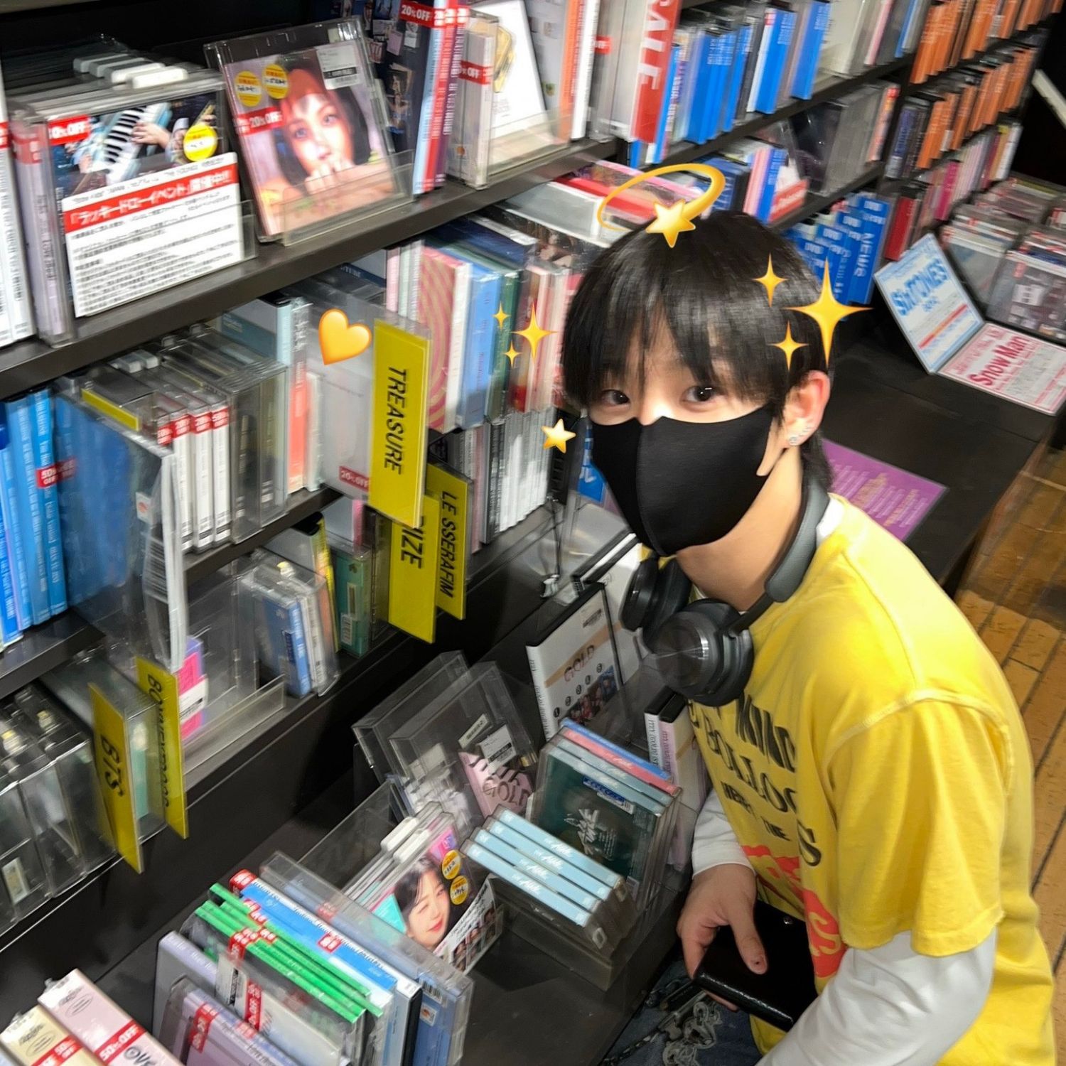 A moment captured by Jihoon (TREASURE)'s fan