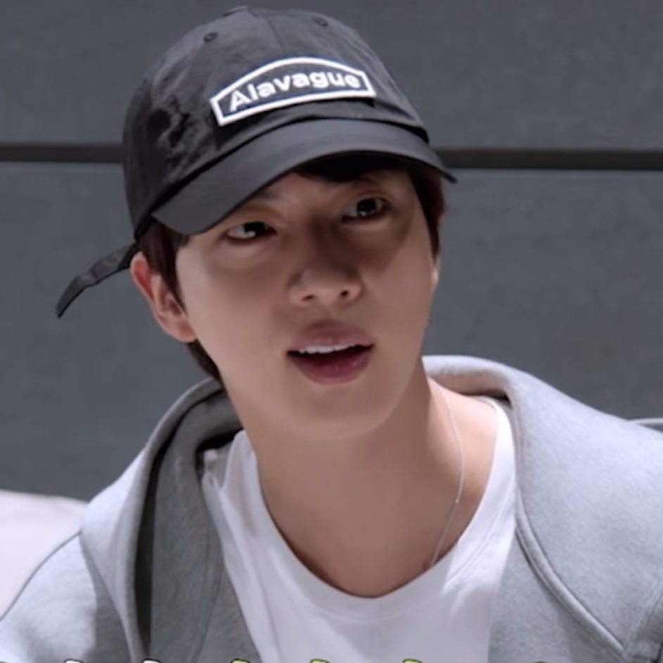 A moment captured by Jin (BTS)'s fan