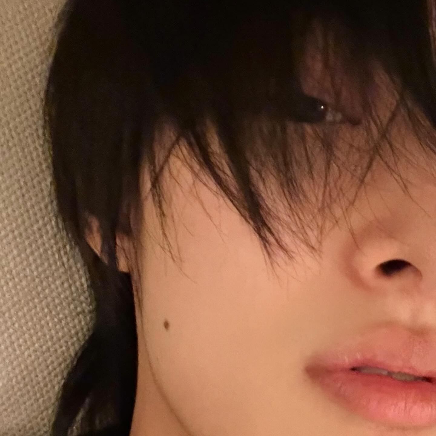 A moment captured by Mingi (ATEEZ)'s fan