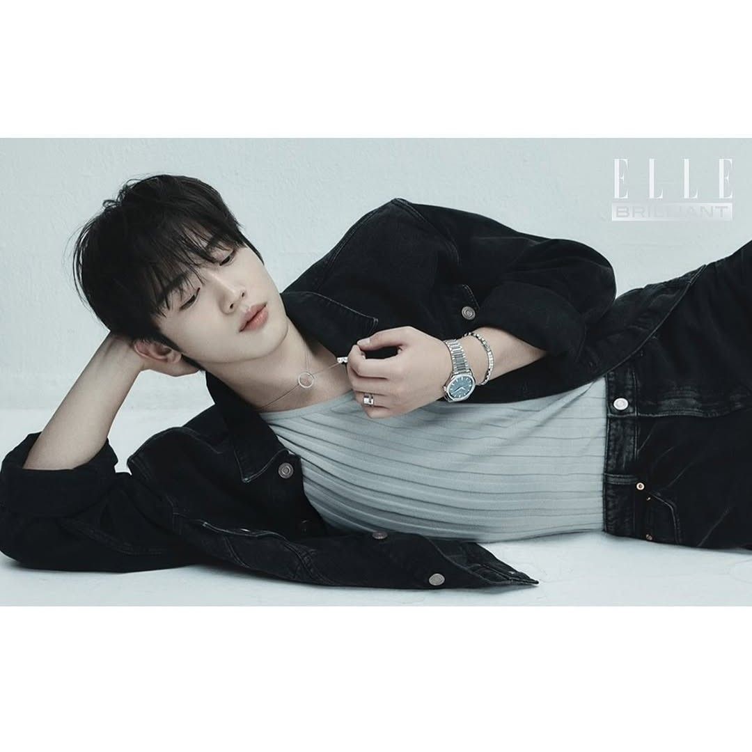 A moment captured by Kim Yohan (WEi)'s fan