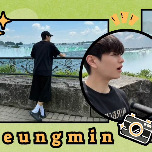 A moment captured by Seungmin (Stray Kids)'s fan