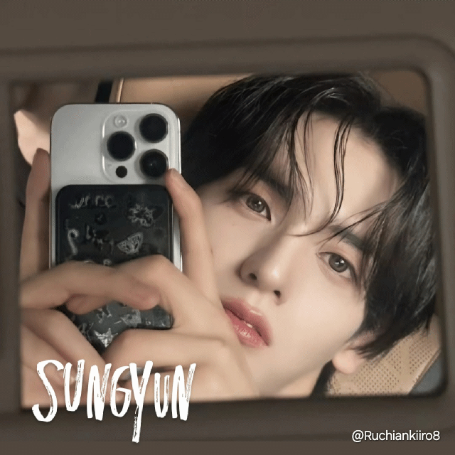 Behind-the-scenes cut of Sungyun (n.SSign)