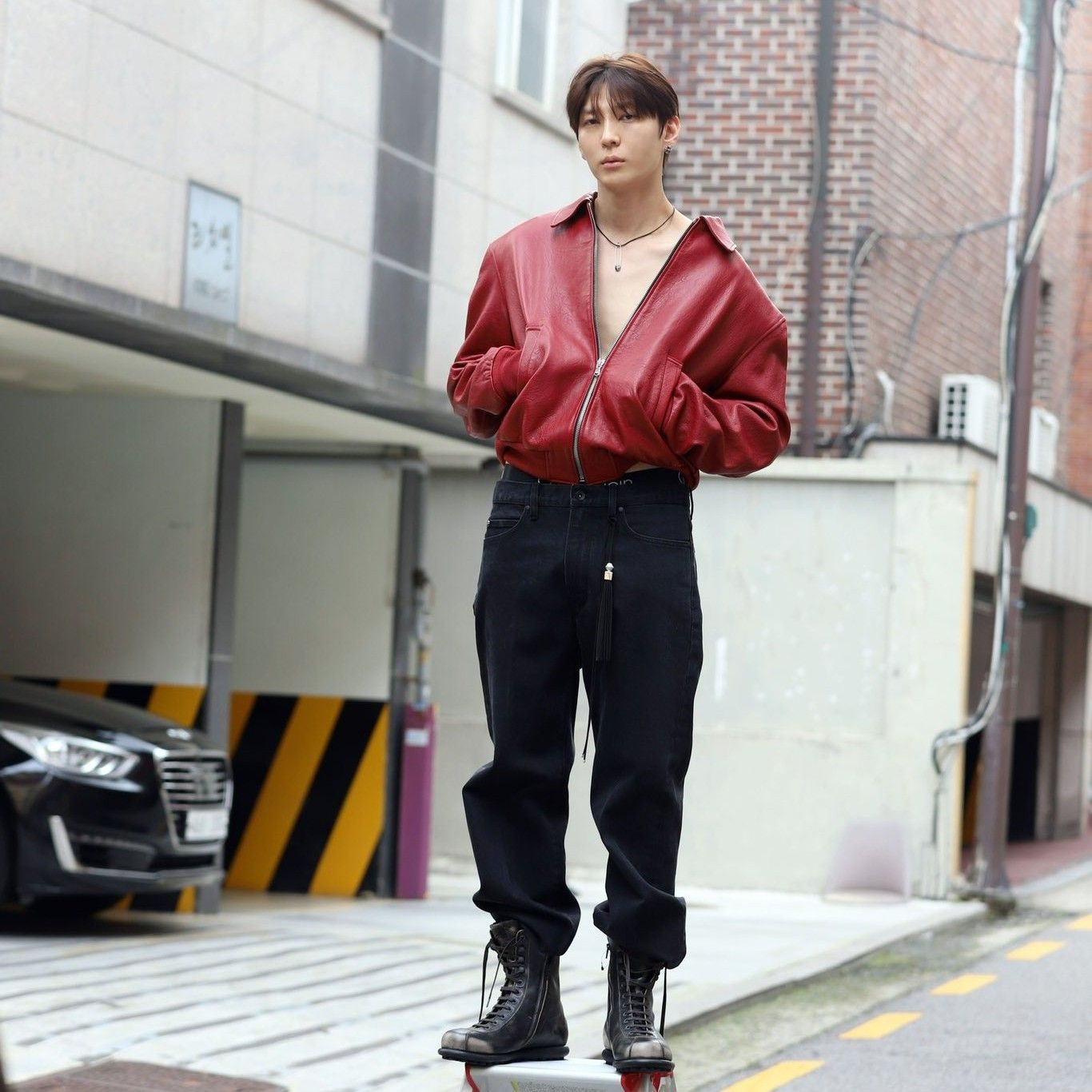 A moment captured by LEO (VIXX)'s fan