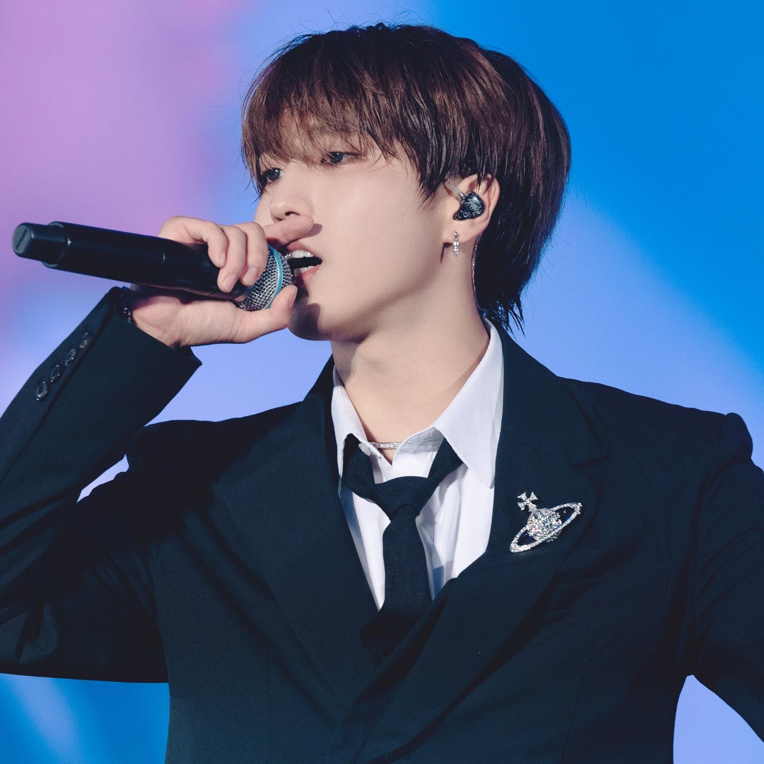 Recent activity shot of HAN (Stray Kids)