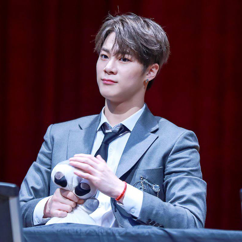 Recent activity shot of Moonbin (ASTRO)