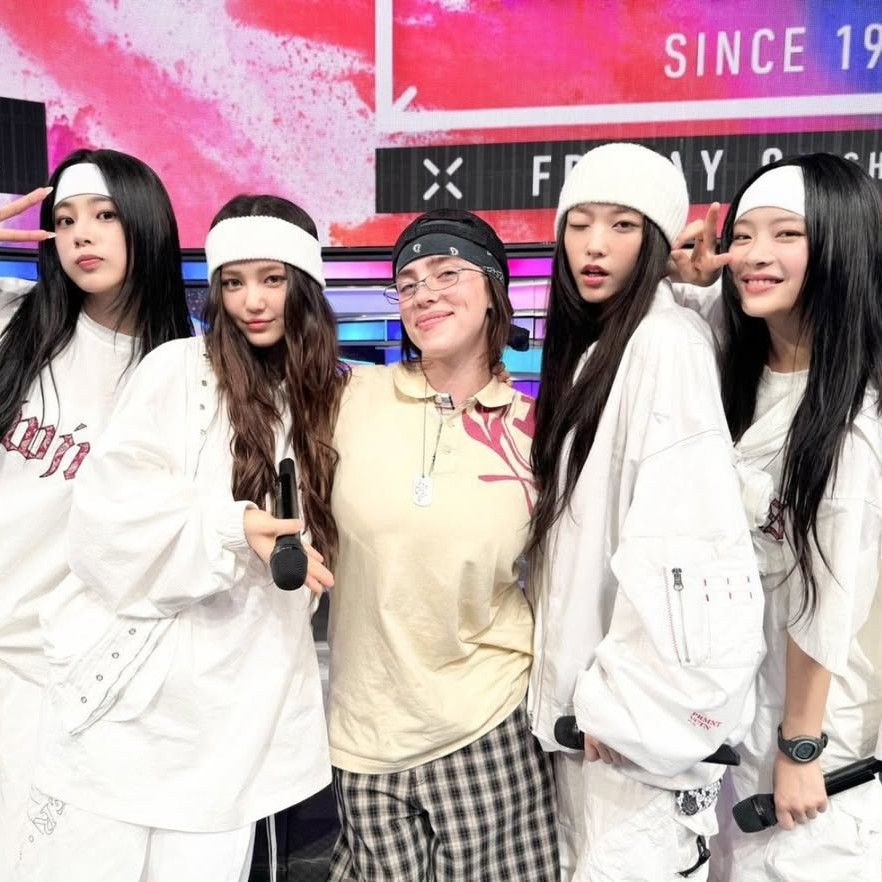 A moment captured by NewJeans's fan