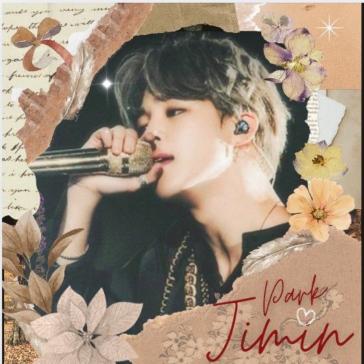 Recent activity shot of Jimin (BTS)