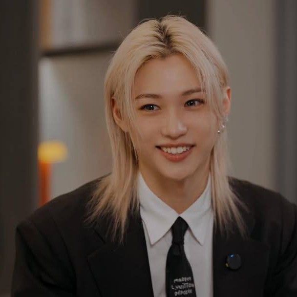 Recent activity shot of Felix (Stray Kids)